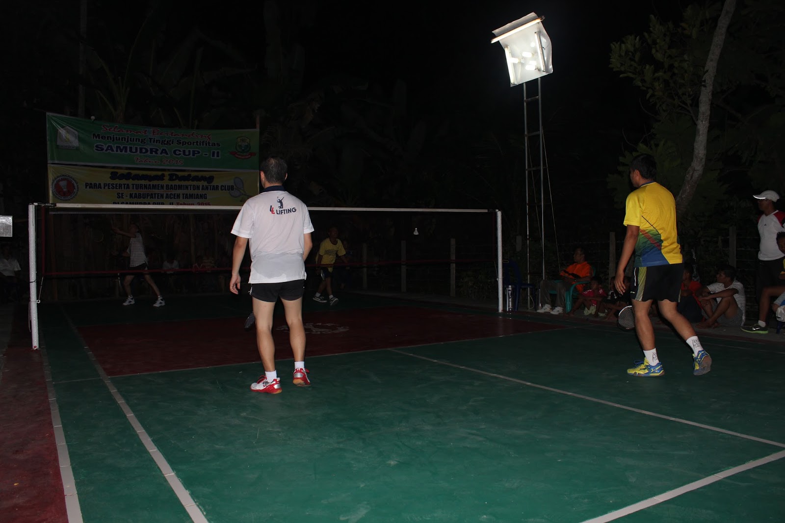 Kadisbudparpora Tamiang Buka Turnamen Badminton Samudra Cup Lentera24 Com