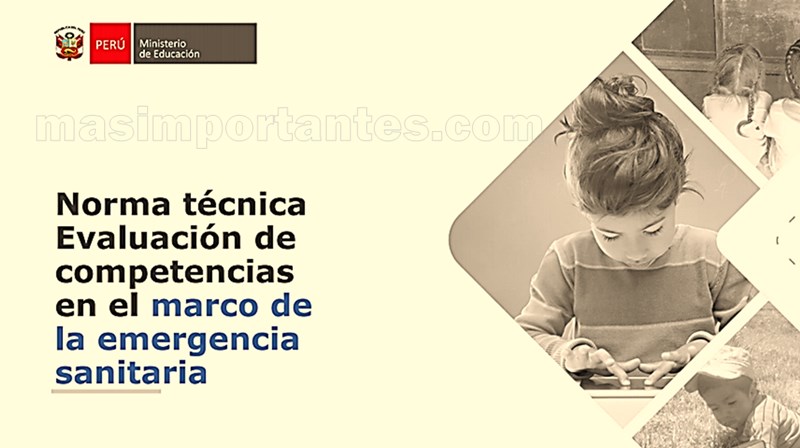 Norma Técnica Evaluación de Competencias en el marco de la emergencia sanitaria