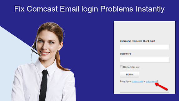 Comcast email login problems