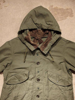 FWK by Engineered Garments "Highland Parka in Olive Cotton Double Cloth"