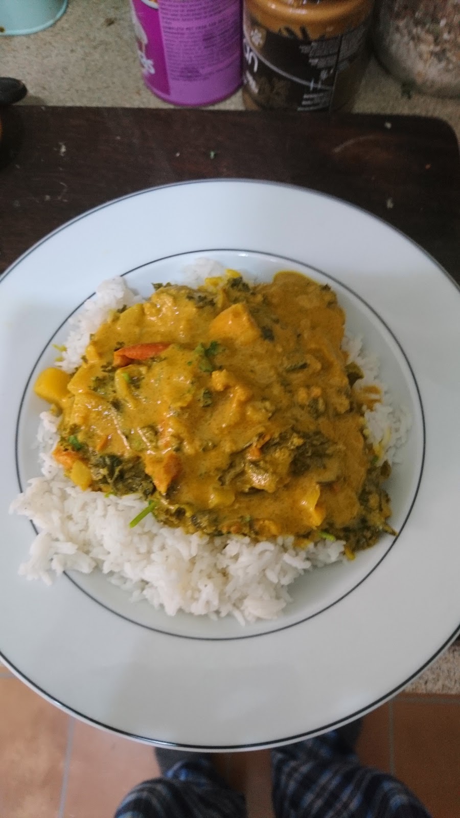 Alan's Kitchen Diaries Chicken & Kale Curry
