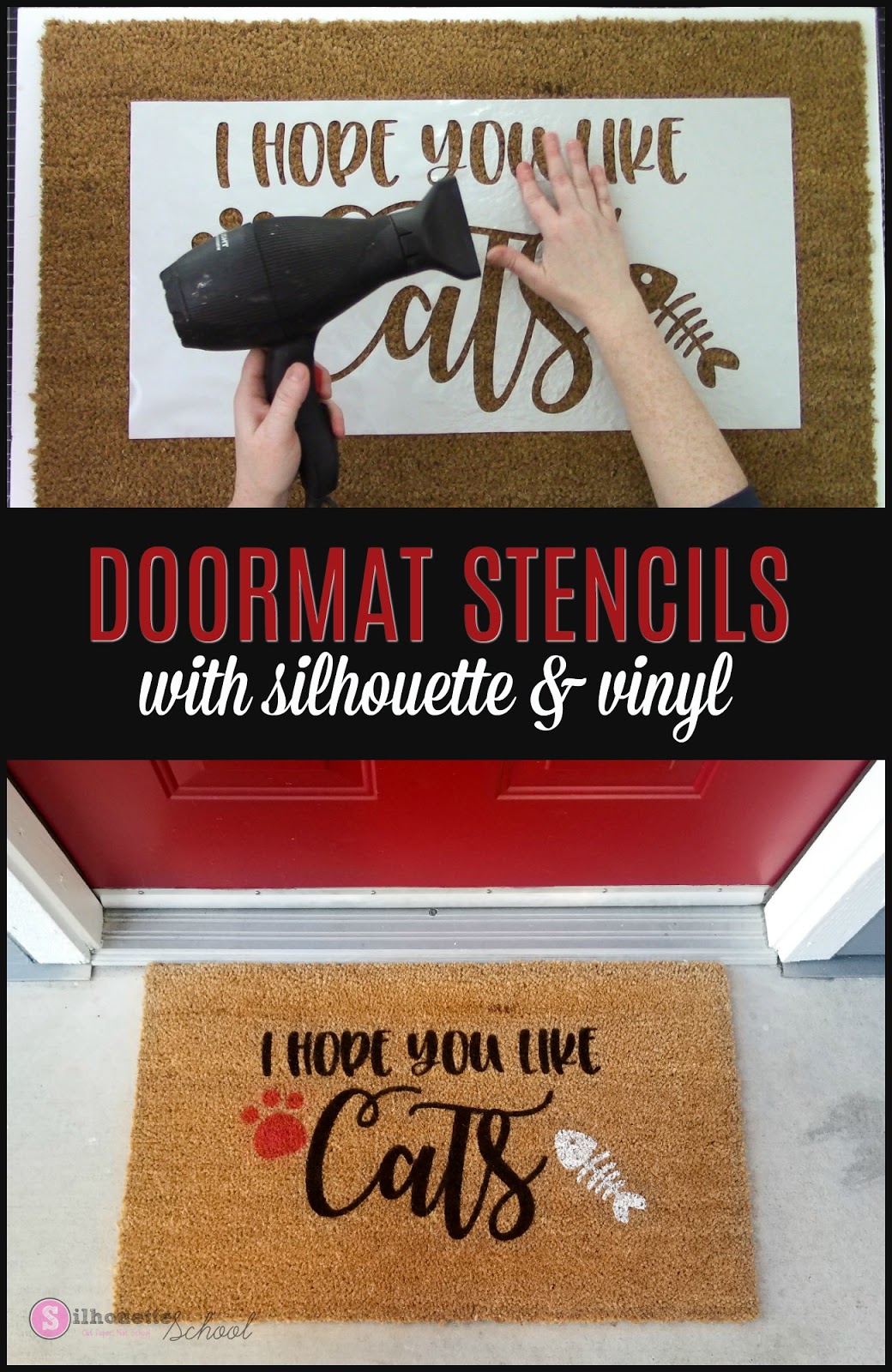 How to Make a Door Mat with Your Cricut