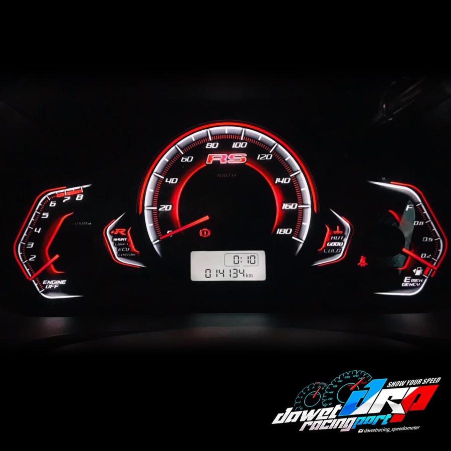 Speedometer Custom Membuat Tampilan Interior Mobil Semakin Keren