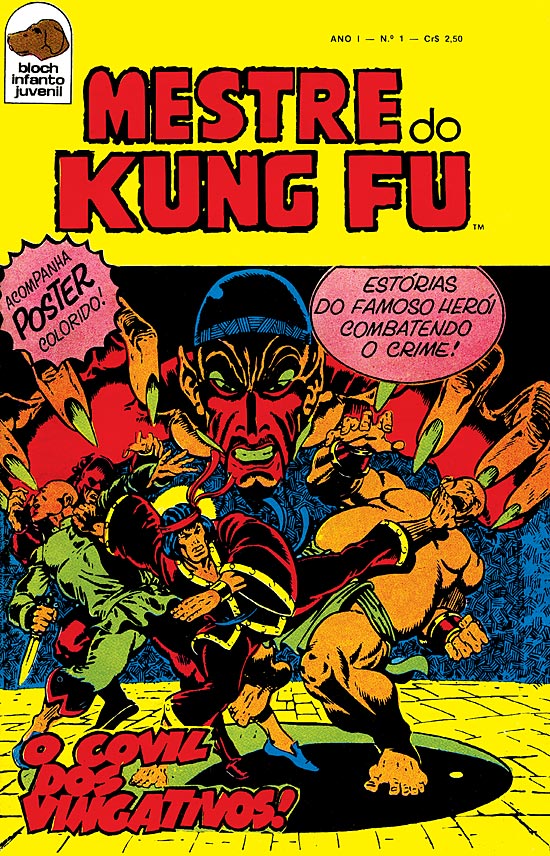 MUSEU DOS GIBIS: Primeira aparição de Shang Shi O Mestre do Kung Fu!