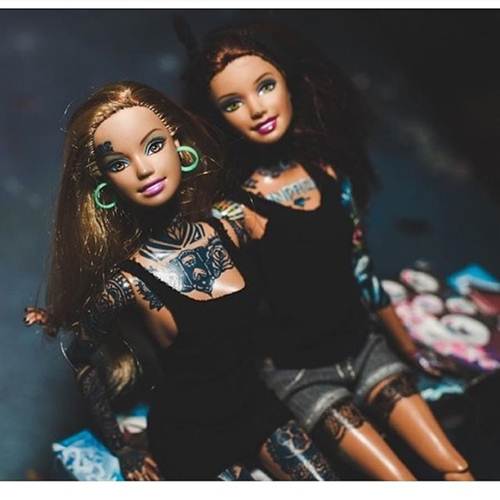 Abigail Heartless: The Travelling Tattooed Barbie Doll