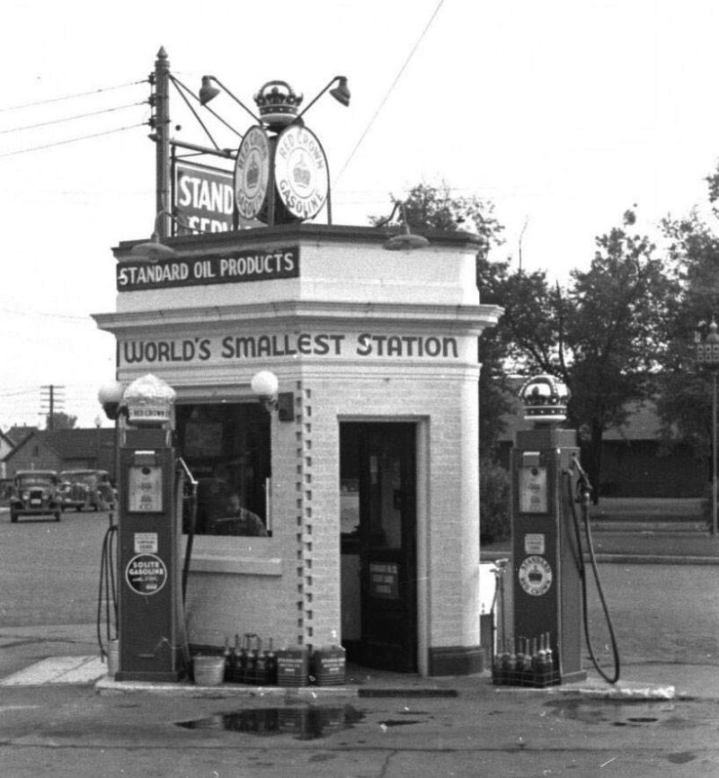 Vintage Photos of Gas Stations