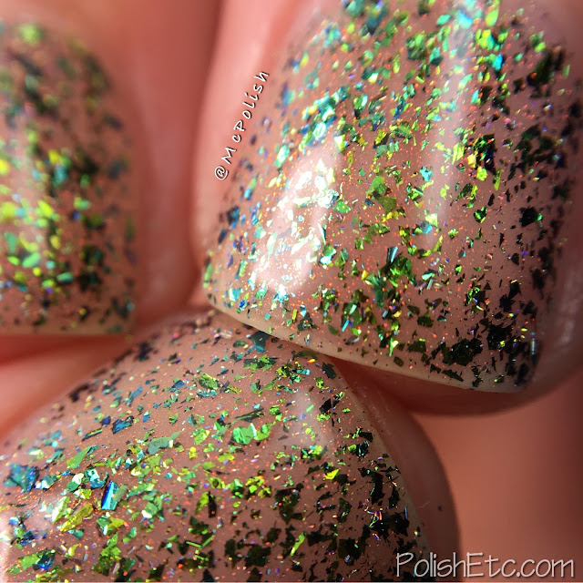 Digital Nails - Multiverse - flakie topper - McPolish