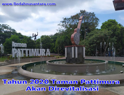 Taman Pattimura Segera Direvitalisasi Kembali Pada Tahun 2020 1 taman pattimura