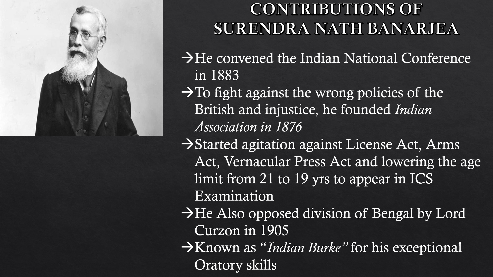Early Nationalists Class 10 ICSE History Important notes