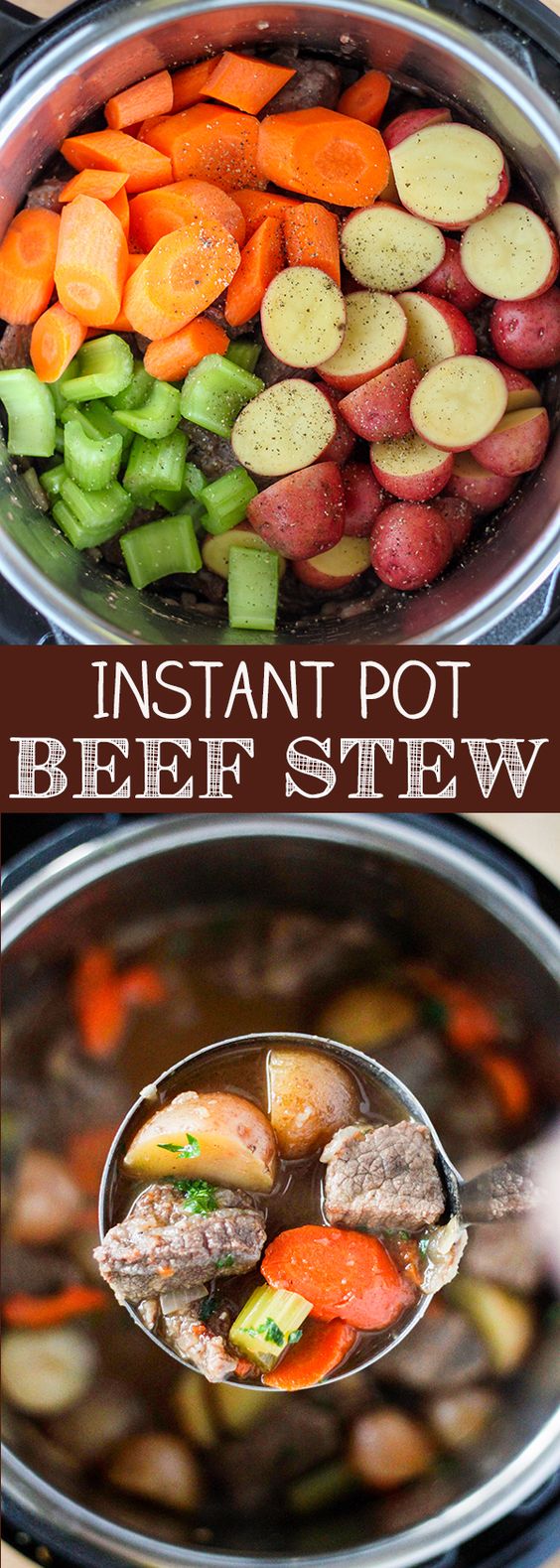 INSTANT POT PRESSURE COOKER BEEF STEW BEST FOOD