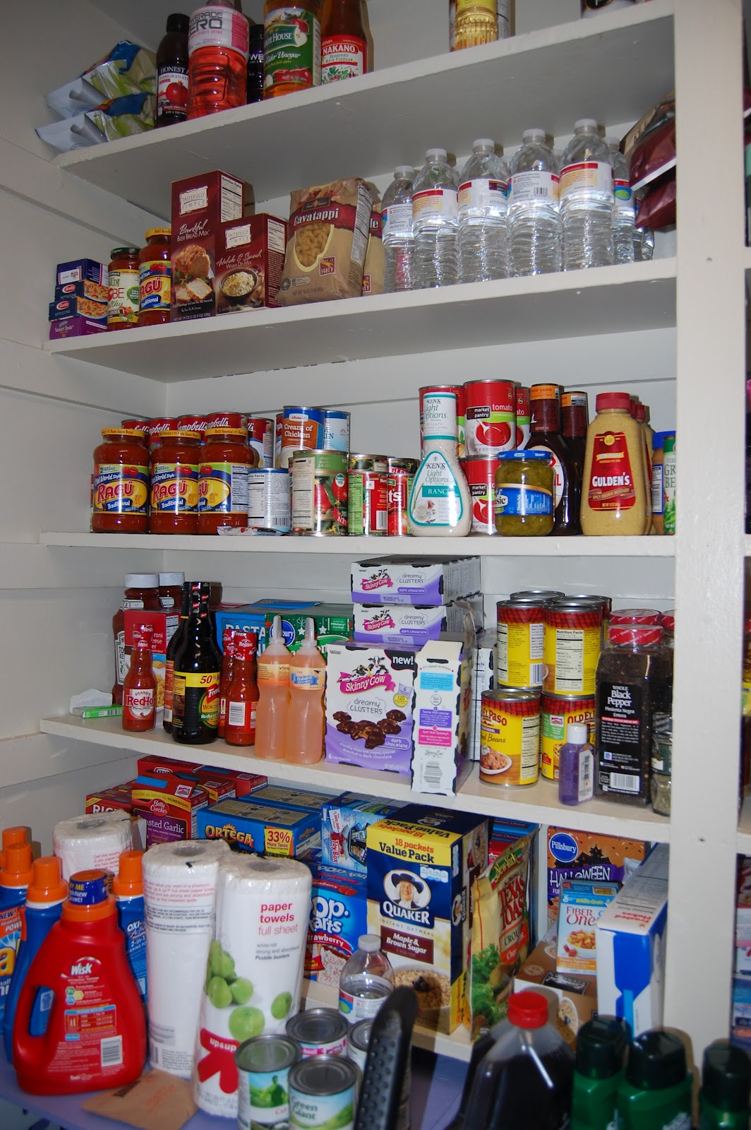 The Paquin Family An organized stockpile!