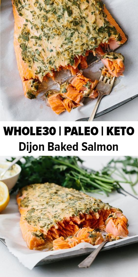 Dijon Baked Salmon - Ajib Recipe 4