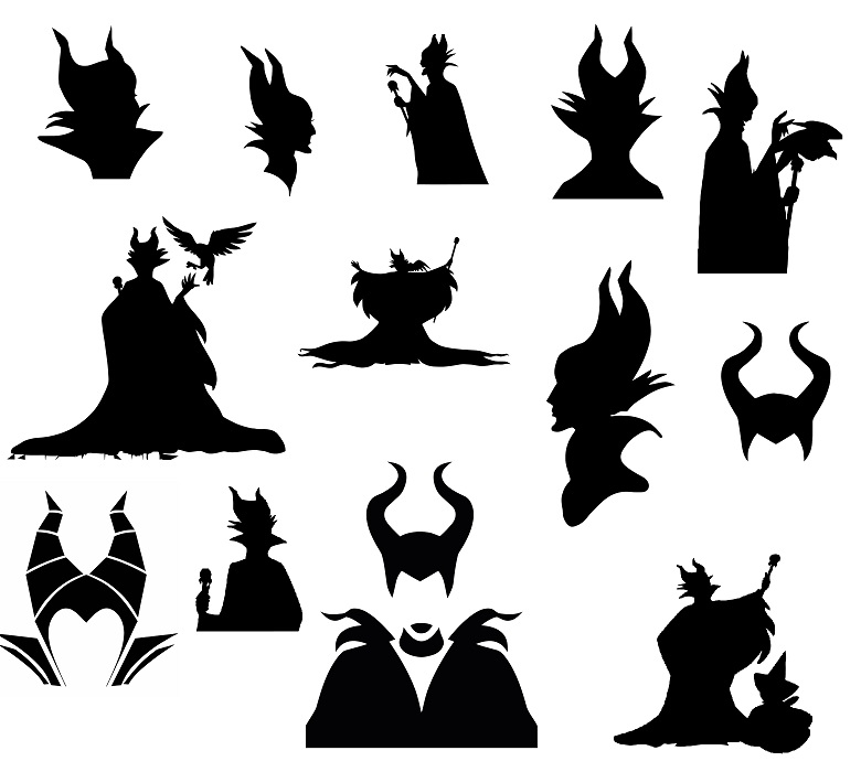 digitalfil: Maleficent svg,cut files,silhouette clipart,vinyl files