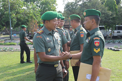 KODIM SRAGEN LEPAS DUA ANGGOTA TERBAIK