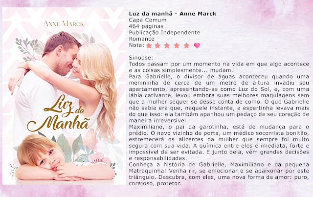 Luz da manhã - Anne Marck Luz da manhã - Anne Marck