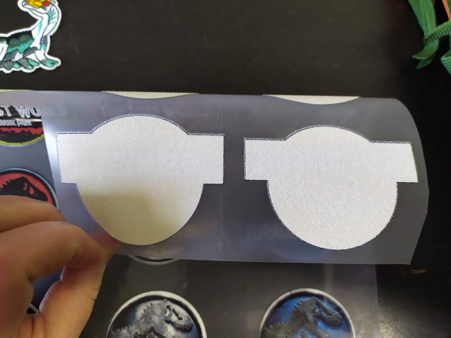 Pegatinas de dinosaurios para ropa