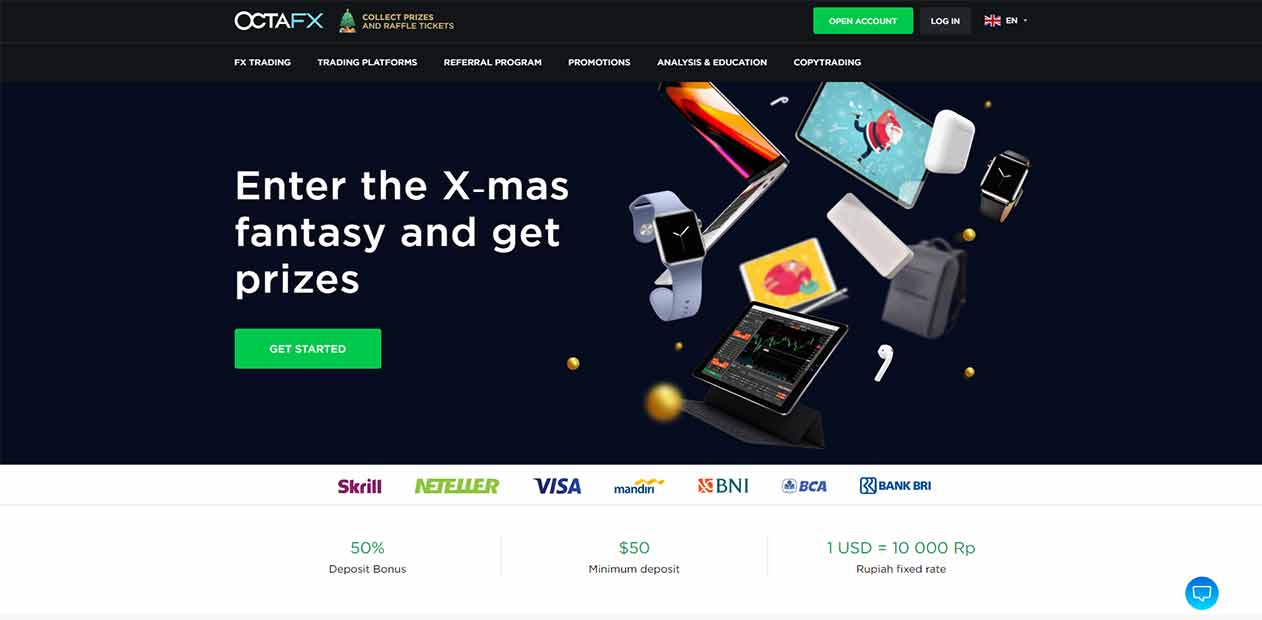 Cara Masuk Ke Dashboard Personal Area Octafx