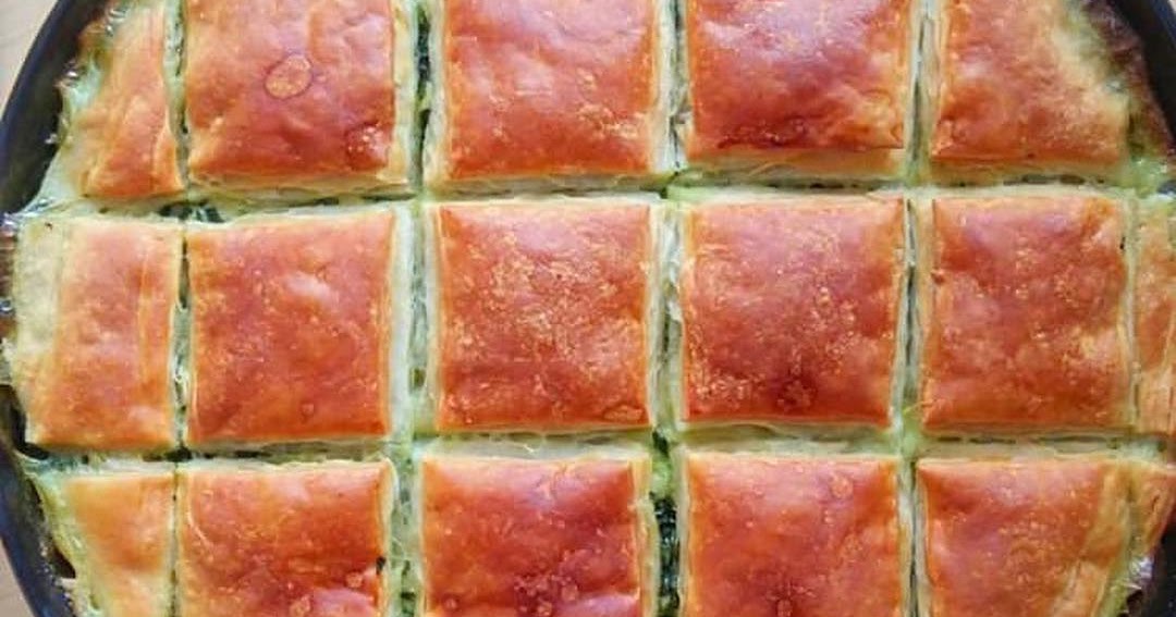 Nişastalı Ispanaklı Açma Börek Pratik Tarifim