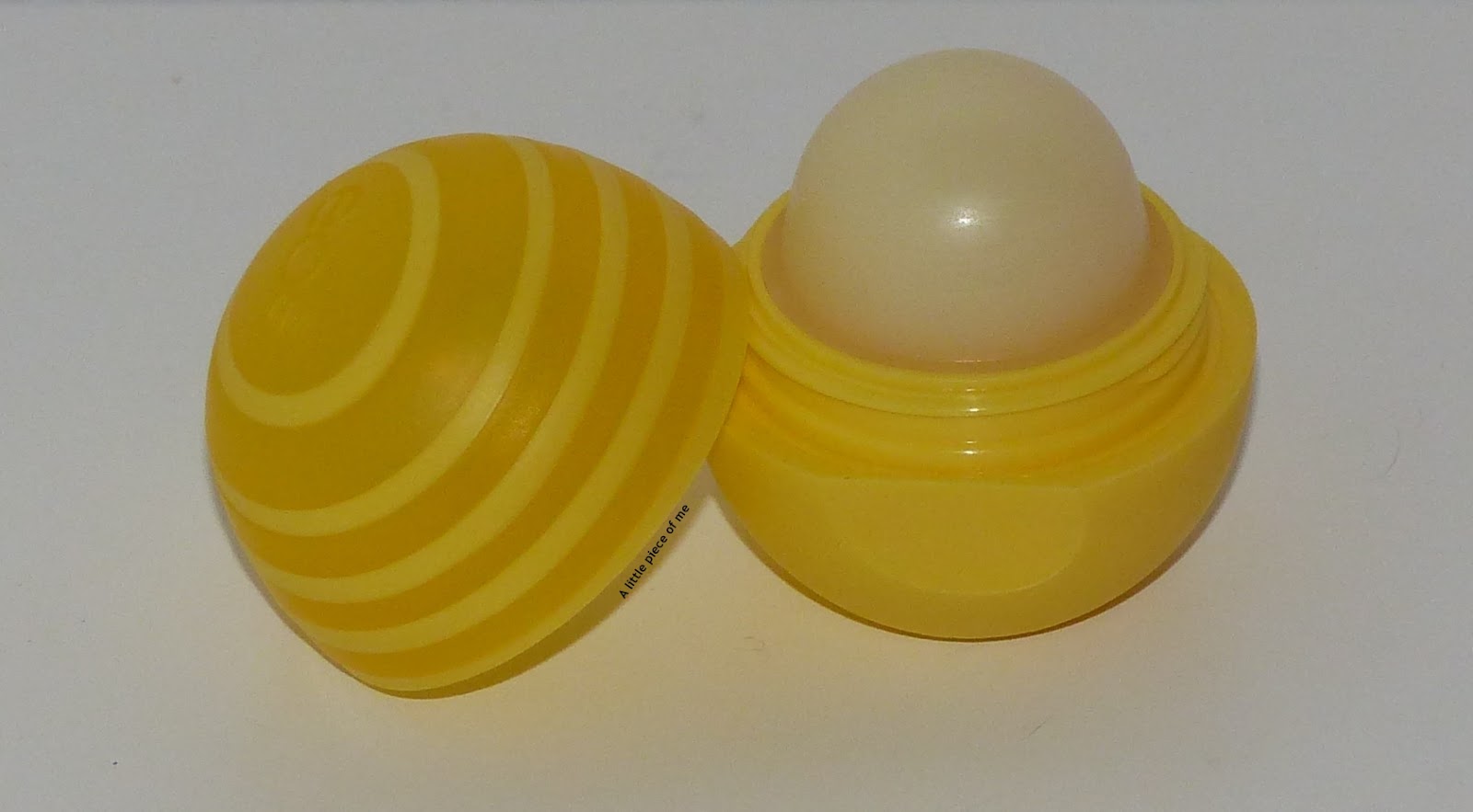 A little piece of me EOS Lemon twist lip balm with SPF 15 Review