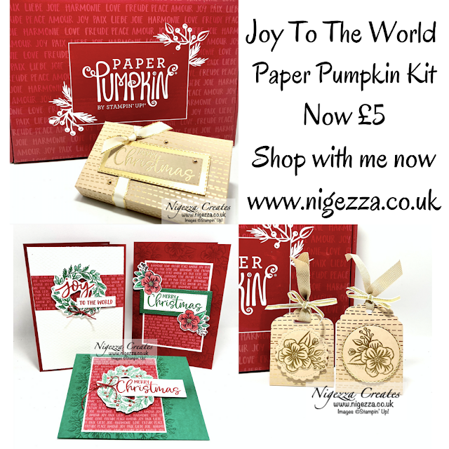 Joy to the world Paper Pumpkin Kit