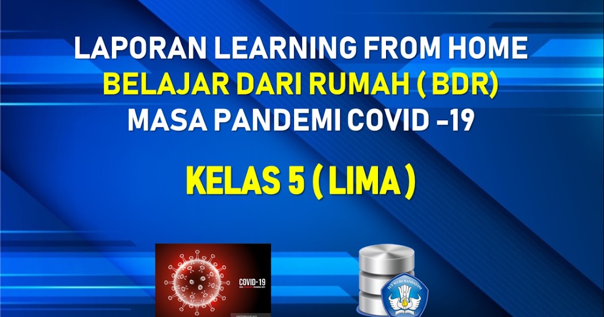 Contoh Laporan Guru Pembelajaran Daring Smp Nusagates