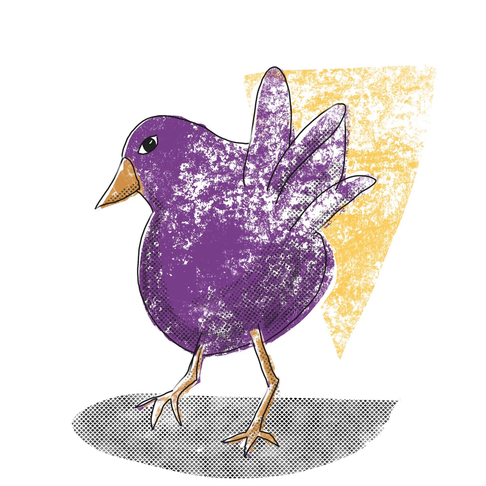 Scribbling With Spirit: Playing with Procreate and Turkeys