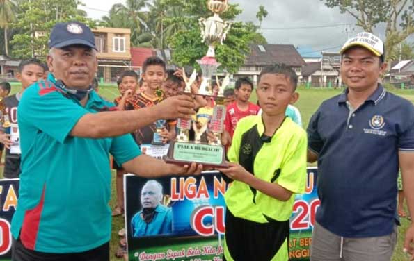 SSB Jorong Pasa Tiku Juara Liga Nagari Tiku Selatan U 12