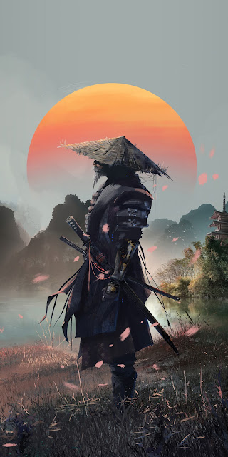 Free HD Lone Warrior Samurai wallpaper