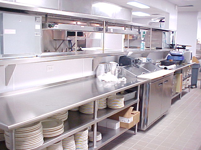 kitchen set stainless