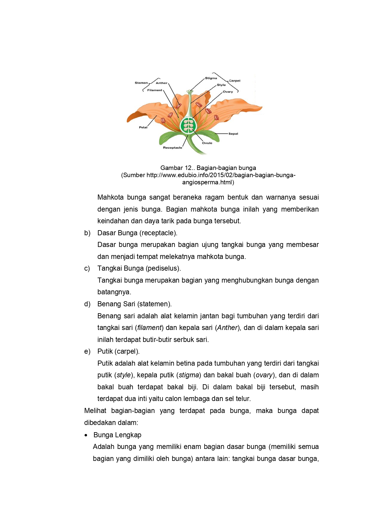 Sistem Perkembangbiakan Tumbuhan dan Hewan SMP/MTS kelas 9