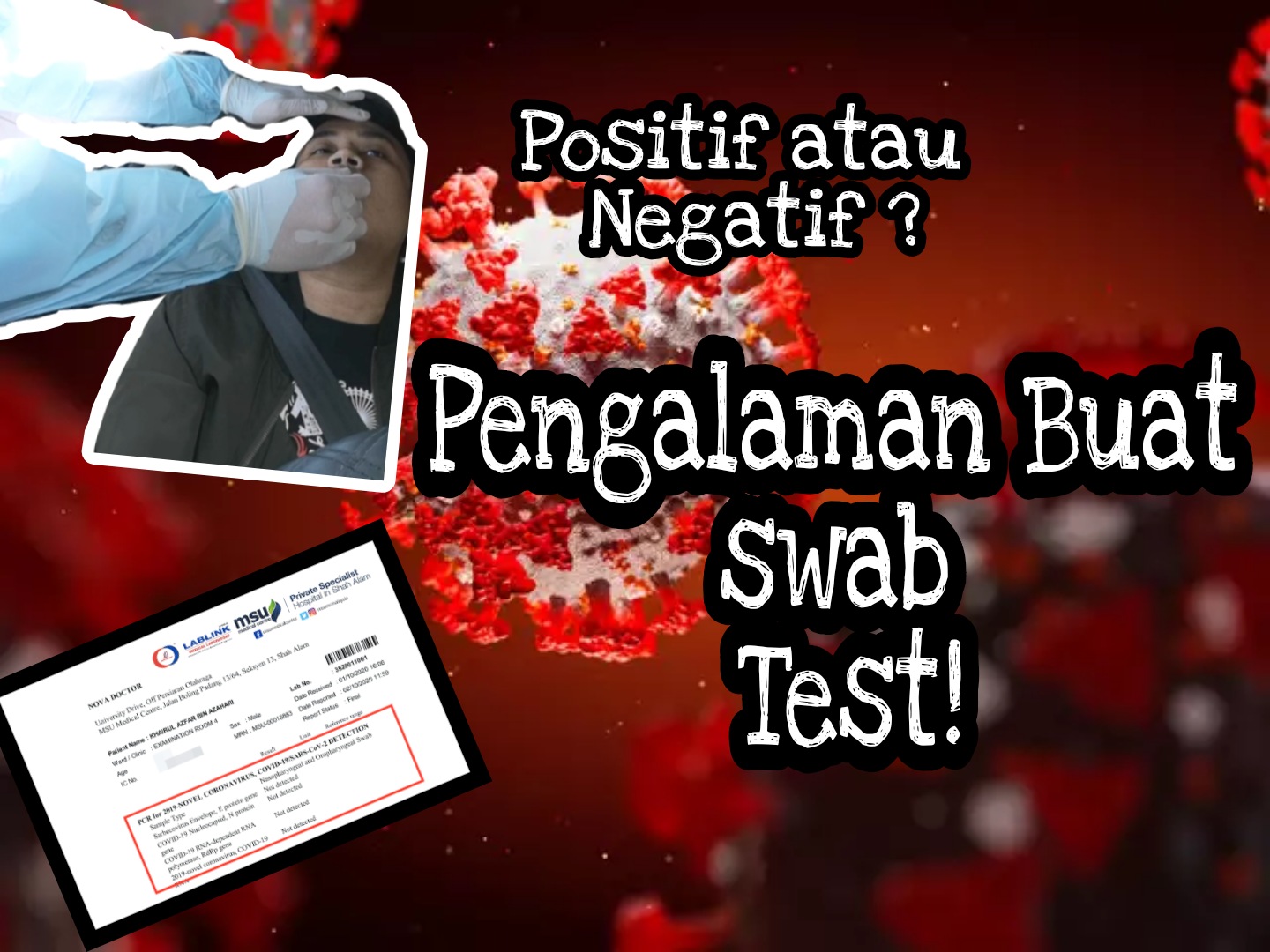 Test harga swasta swab klinik Intip Harga