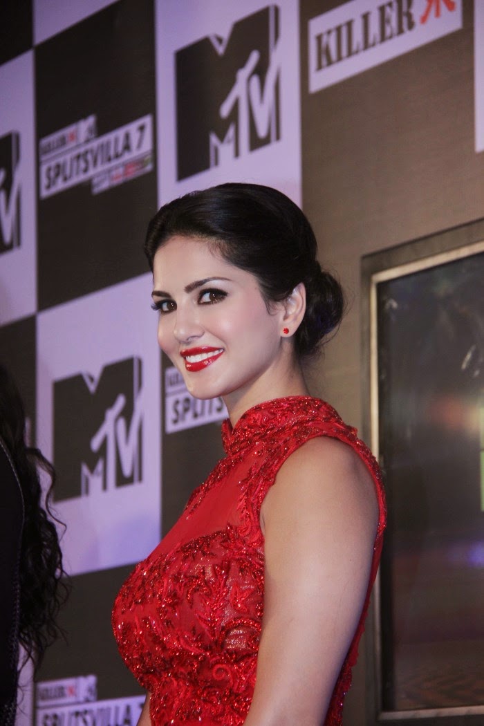 Actress Sunny Leone Hot and Bold Photos in Red Prom Dress MTV Splitsvilla |  Salman Khan HD Wallpaper