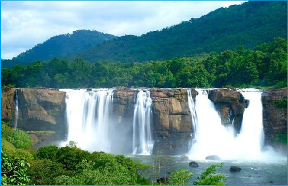 ATHIRAPPALLY FALLS ROUTE MAP ATHIRAPPALLY WATERFALLS TOURIST MAP