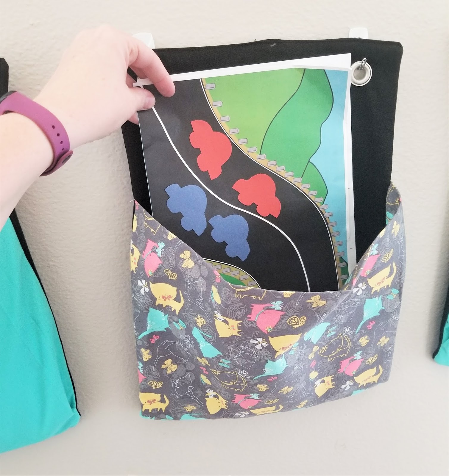 DIY Hanging Wall Files Tutorial Sew Simple Home