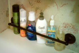 11 Ways to Organized with Towel Rods -- in an RV :: OrganizingMadeFun.com