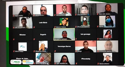 Prefeito de Macau se reúne  com Vice prefeito e Comitê Municipal de enfrentamento a Covid-19