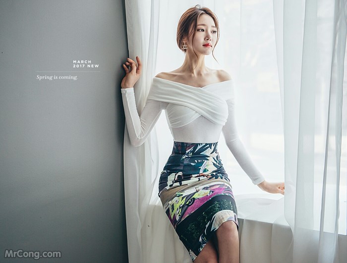 Beautiful Park Jung Yoon in the April 2017 fashion photo album (629 photos) photo 15-17