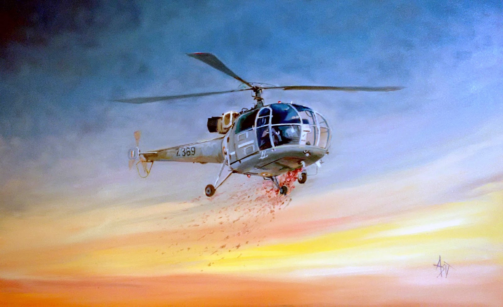 paintings by asit: Fly helicopters, paint helicopters.