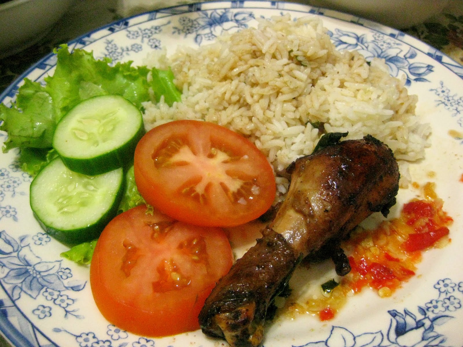 RESEPI NENNIE KHUZAIFAH Nasi ayam  Ramadhan ke 9