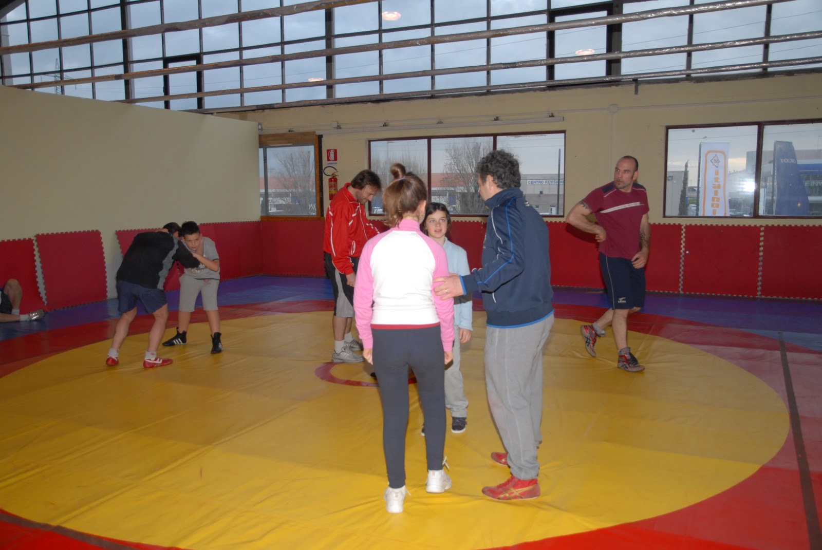 Nuova palestra di Lotta Olimpica a Livorno Alcune foto scattate il 29.