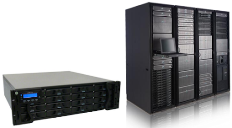 Contoh Server Yang Bisa Ditumpuk (Rackable) Peralatan Pada Pusat Operasi Jaringan Peralat