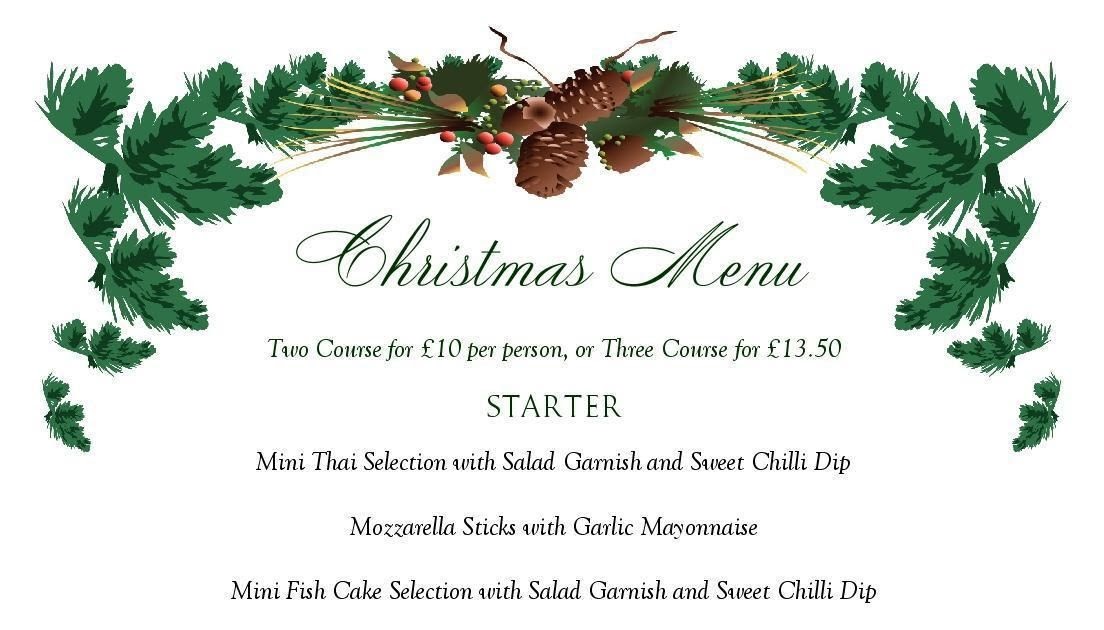 Christmas Menu Word Template Medical Resume