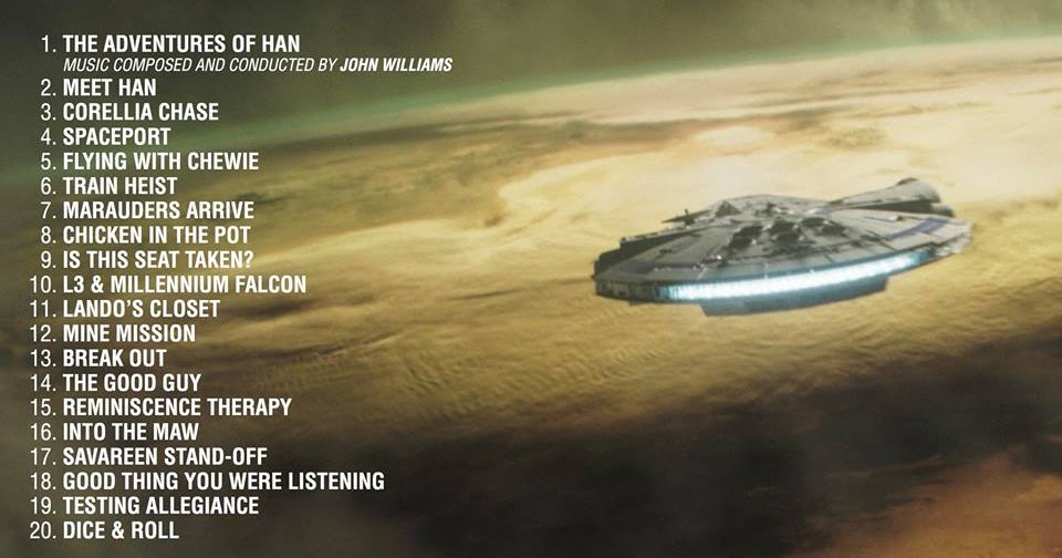 John Powell Reveals Tracklist For 'Solo: A Star Wars Story' Soundtrack Album 1