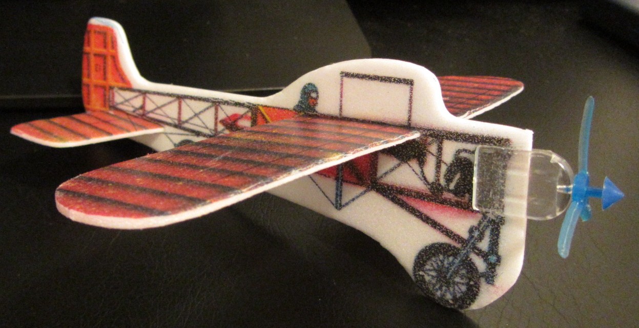 The Styrofoam Glider Squadron WWI Power Prop Glider 13 Bleriot XI