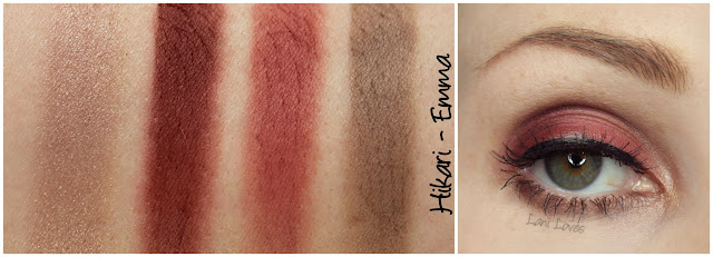 July 2015 Lust Have It Box - Hikari Emma eyeshadow quad Review