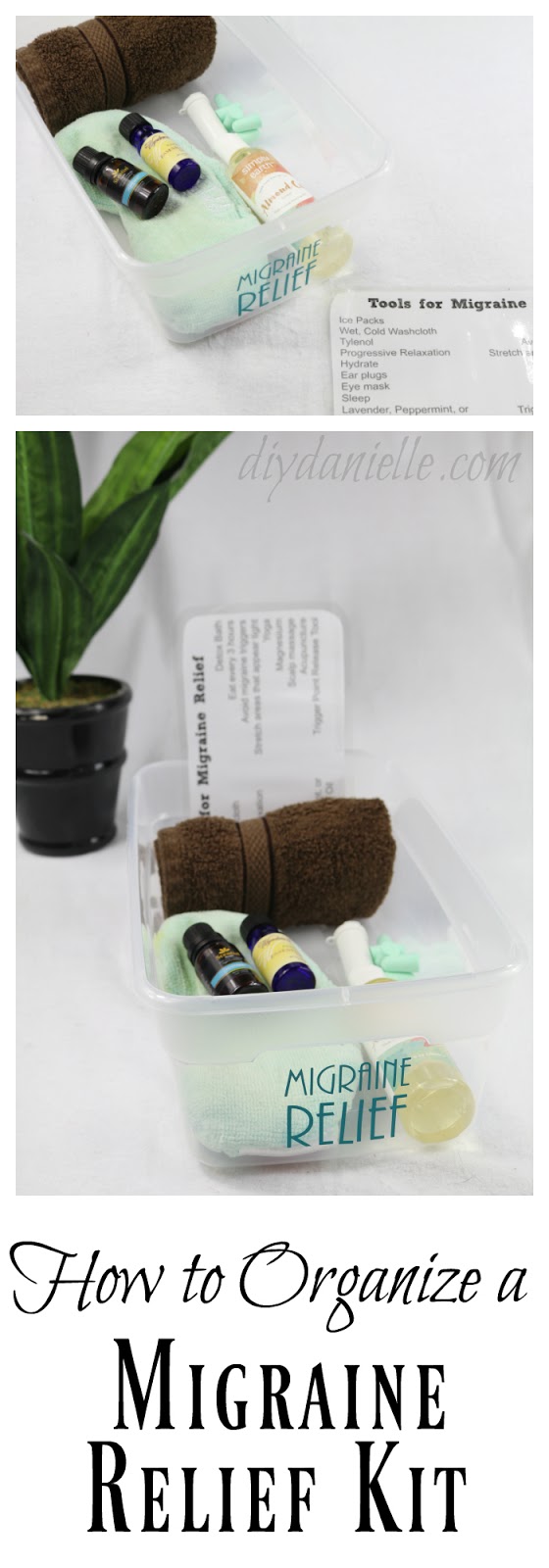 How to Organize a Migraine Relief Kit Treating Migraines Without