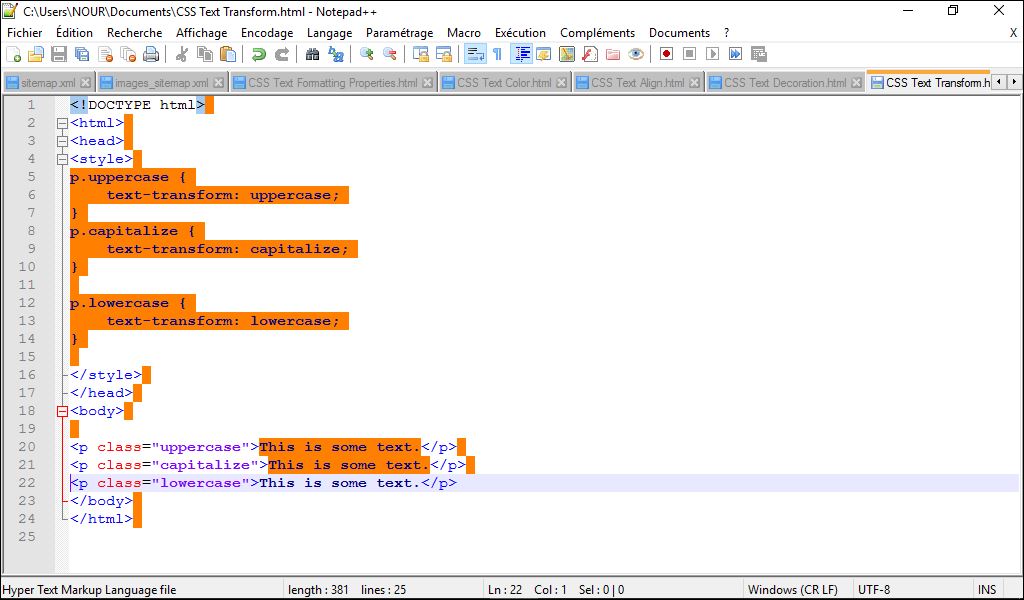 Css Text Formatting Properties Indentation Shadow