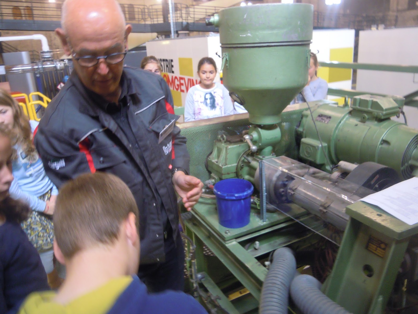 SuperKlas 5 Bezoek aan het Industrieel