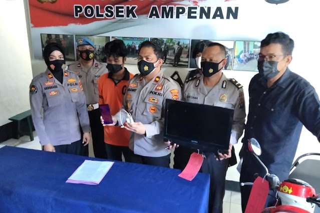 Diteriaki maling, Andre gagal melakukan aksi jambret  