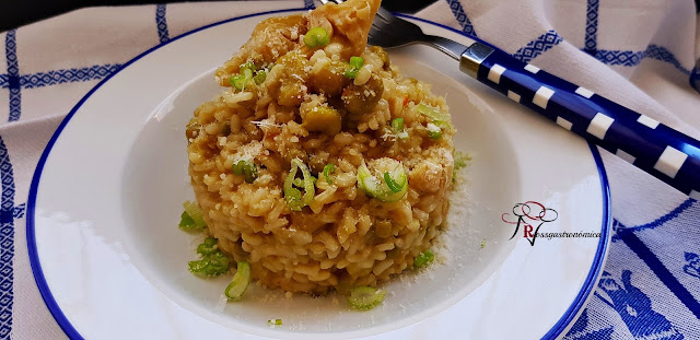 Risotto de alcachofa y habas (I CACUOCCIUOLI )